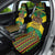 Jamaica Warrior Spirit Car Seat Cover Tribal Fighter in Reggae Colors - Wonder Print Shop