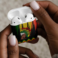 Black History Dreadlocks Map AirPods Case Say It Loud I’m Black and I’m Proud - Wonder Print Shop