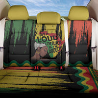 Black History Dreadlocks Map Back Car Seat Cover Say It Loud I’m Black and I’m Proud - Wonder Print Shop