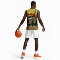 Black History Dreadlocks Map Basketball Jersey Say It Loud I’m Black and I’m Proud - Wonder Print Shop