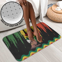 Black History Dreadlocks Map Bathroom Set Say It Loud I’m Black and I’m Proud - Wonder Print Shop