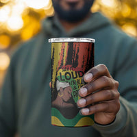 Black History Dreadlocks Map 4 in 1 Can Cooler Tumbler Say It Loud I’m Black and I’m Proud - Wonder Print Shop