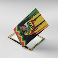 Black History Dreadlocks Map Canvas Wall Art Say It Loud I’m Black and I’m Proud - Wonder Print Shop