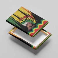 Black History Dreadlocks Map Canvas Wall Art Say It Loud I’m Black and I’m Proud - Wonder Print Shop