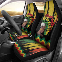 Black History Dreadlocks Map Car Seat Cover Say It Loud I’m Black and I’m Proud - Wonder Print Shop