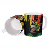Black History Dreadlocks Map Ceramic Mug Say It Loud I’m Black and I’m Proud - Wonder Print Shop