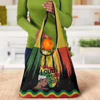 Black History Dreadlocks Map Grocery Bag Say It Loud I’m Black and I’m Proud - Wonder Print Shop
