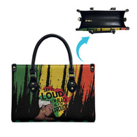 Black History Dreadlocks Map Leather Bag Say It Loud I’m Black and I’m Proud - Wonder Print Shop