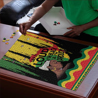 Black History Dreadlocks Map Puzzle Say It Loud I’m Black and I’m Proud - Wonder Print Shop
