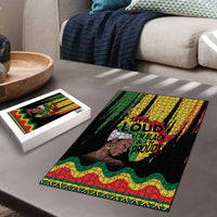 Black History Dreadlocks Map Puzzle Say It Loud I’m Black and I’m Proud - Wonder Print Shop