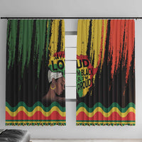 Black History Dreadlocks Map Window Curtain Say It Loud I’m Black and I’m Proud - Wonder Print Shop