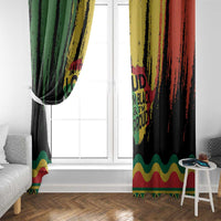 Black History Dreadlocks Map Window Curtain Say It Loud I’m Black and I’m Proud - Wonder Print Shop