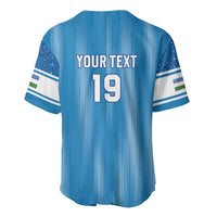 Custom World Football 2026 Uzbekistan Baseball Jersey Uzbek Ikat Pattern with Humo Bird - Wonder Print Shop
