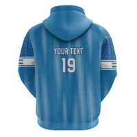 Custom World Football 2026 Uzbekistan Hoodie Uzbek Ikat Pattern with Humo Bird - Wonder Print Shop