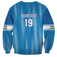 Custom World Football 2026 Uzbekistan Sweatshirt Uzbek Ikat Pattern with Humo Bird - Wonder Print Shop