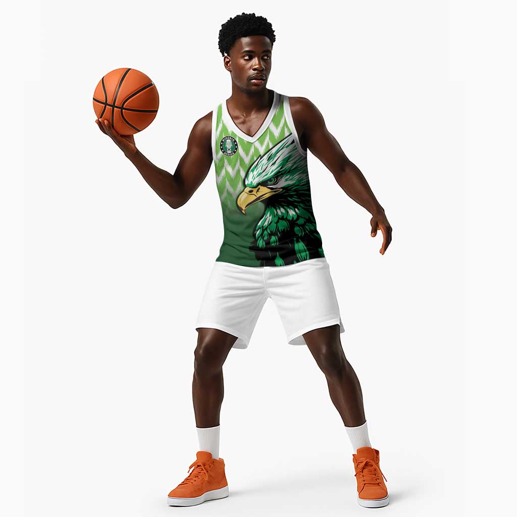 Custom Nigeria Football Basketball Jersey The Super Eagles Rise