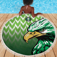 Nigeria Football Beach Blanket The Super Eagles Rise
