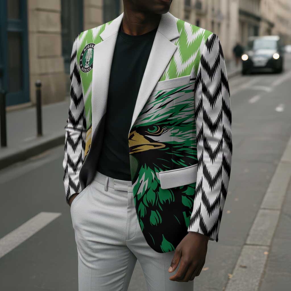 Custom Nigeria Football Blazer The Super Eagles Rise