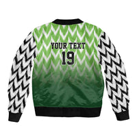 Custom Nigeria Football Bomber Jacket The Super Eagles Rise