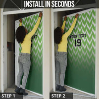 Custom Nigeria Football Door Cover The Super Eagles Rise