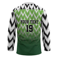 Custom Nigeria Football Hockey Jersey The Super Eagles Rise