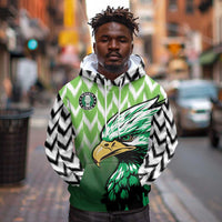 Custom Nigeria Football Hoodie The Super Eagles Rise