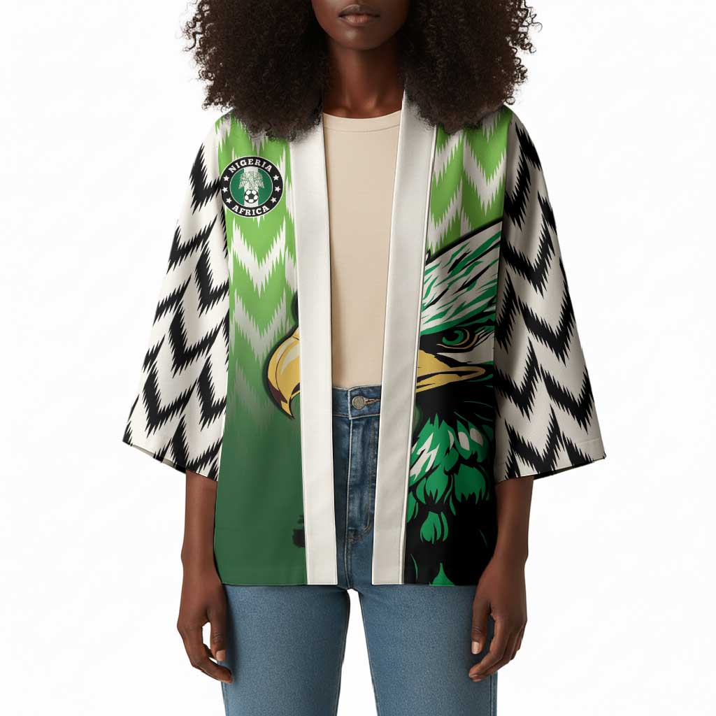 Custom Nigeria Football Kimono The Super Eagles Rise