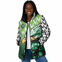 Custom Nigeria Football Padded Jacket The Super Eagles Rise