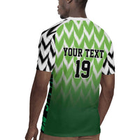 Custom Nigeria Football Rugby Jersey The Super Eagles Rise