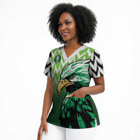 Custom Nigeria Football Scrub Top The Super Eagles Rise