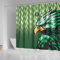 Nigeria Football Shower Curtain The Super Eagles Rise