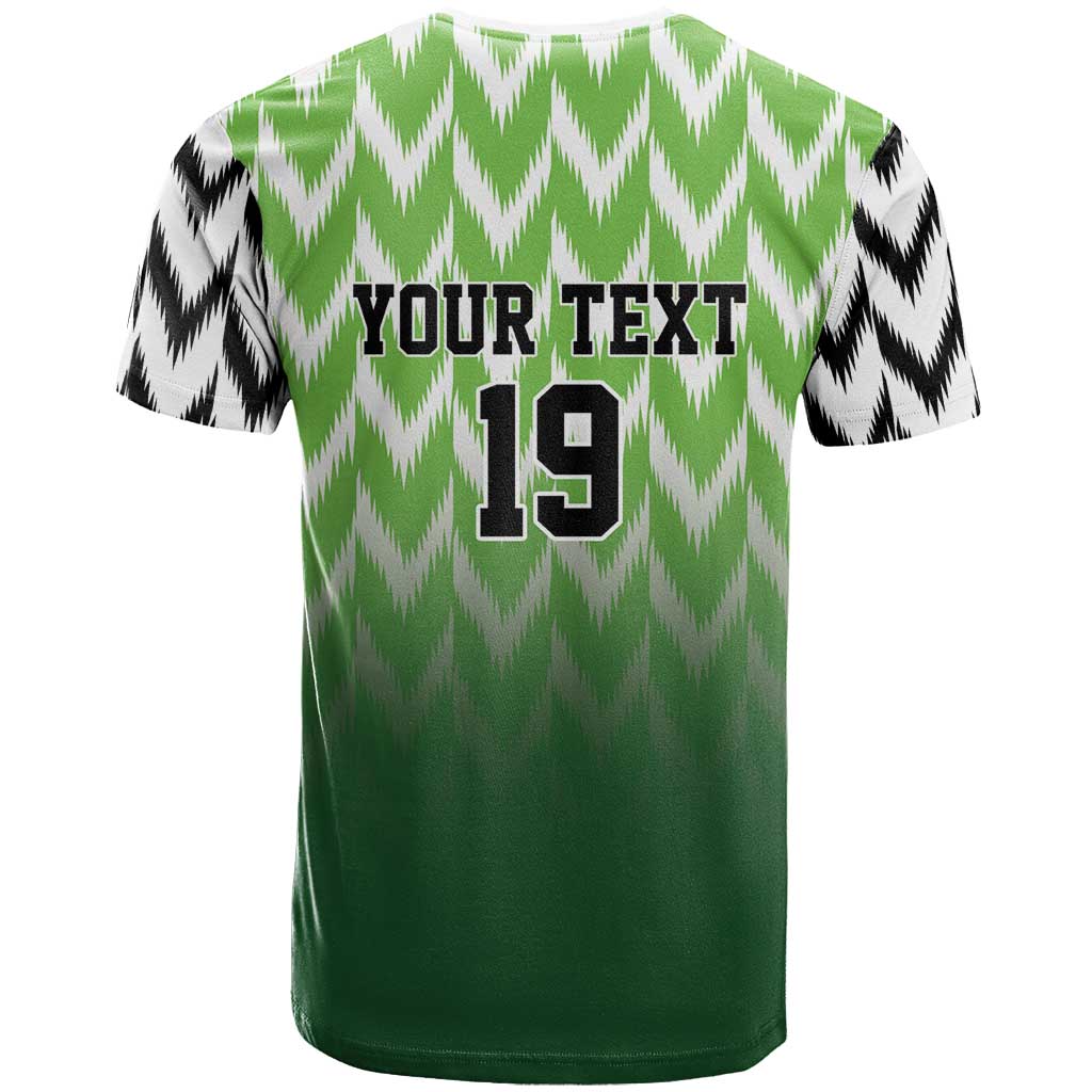 Custom Nigeria Football T shirt The Super Eagles Rise