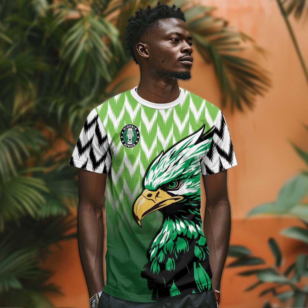 Custom Nigeria Football T shirt The Super Eagles Rise