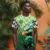 Custom Nigeria Football T shirt The Super Eagles Rise