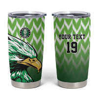 Custom Nigeria Football Tumbler Cup The Super Eagles Rise