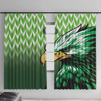 Nigeria Football Window Curtain The Super Eagles Rise
