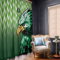 Nigeria Football Window Curtain The Super Eagles Rise