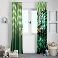 Nigeria Football Window Curtain The Super Eagles Rise
