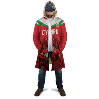 Custom Rugby Wales Cloak Y Ddraig Goch Mascot Design