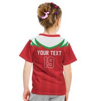 Custom Rugby Wales Kid T Shirt Y Ddraig Goch Mascot Design