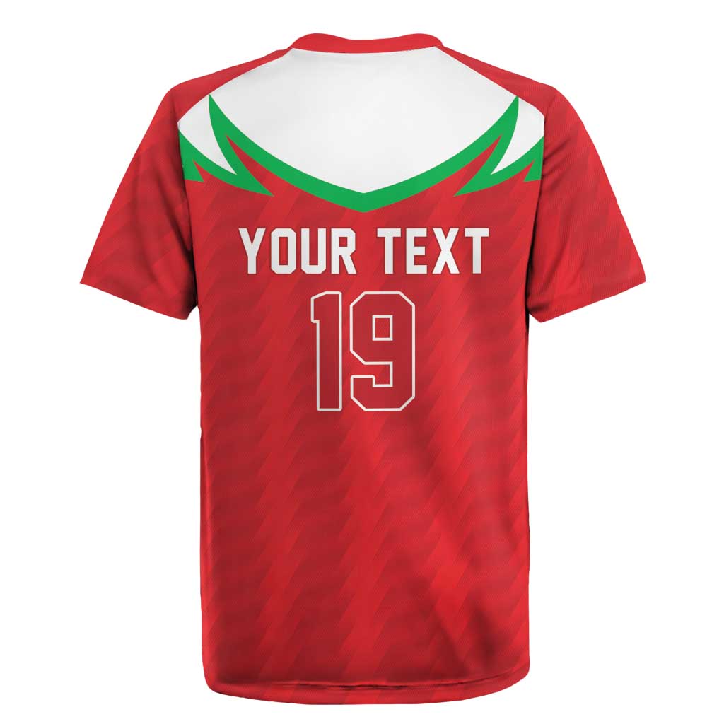 Custom Rugby Wales Rugby Jersey Y Ddraig Goch Mascot Design