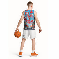 Happy Canada Day Basketball Jersey True North Strong Free Maple Leaf