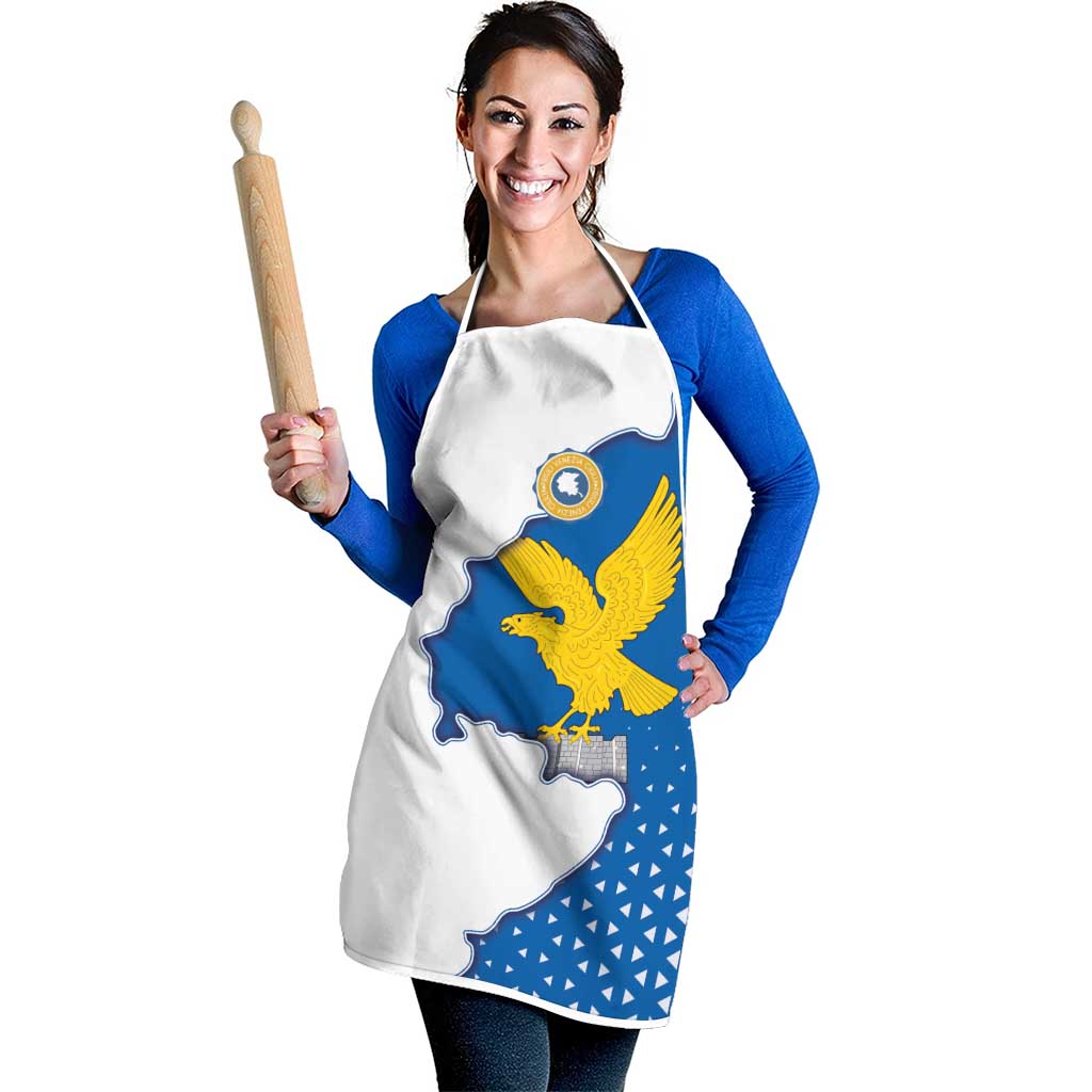 Italy Friuli-Venezia Giulia Apron Flag Vintage Style - Wonder Print Shop
