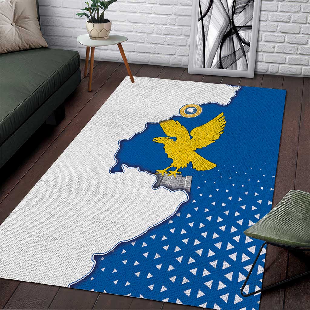 Italy Friuli-Venezia Giulia Area Rug Flag Vintage Style - Wonder Print Shop