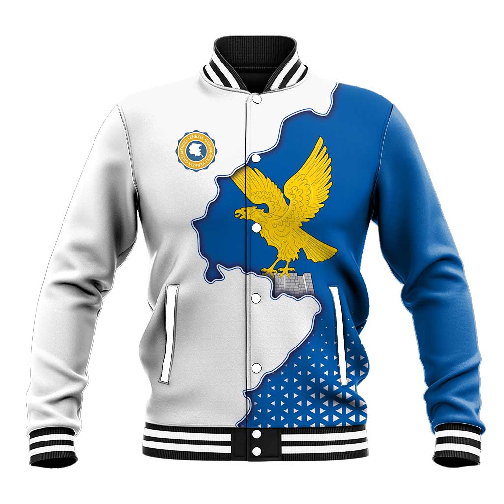 Italy Friuli-Venezia Giulia Baseball Jacket Flag Vintage Style - Wonder Print Shop
