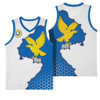 Italy Friuli-Venezia Giulia Basketball Jersey Flag Vintage Style LT19