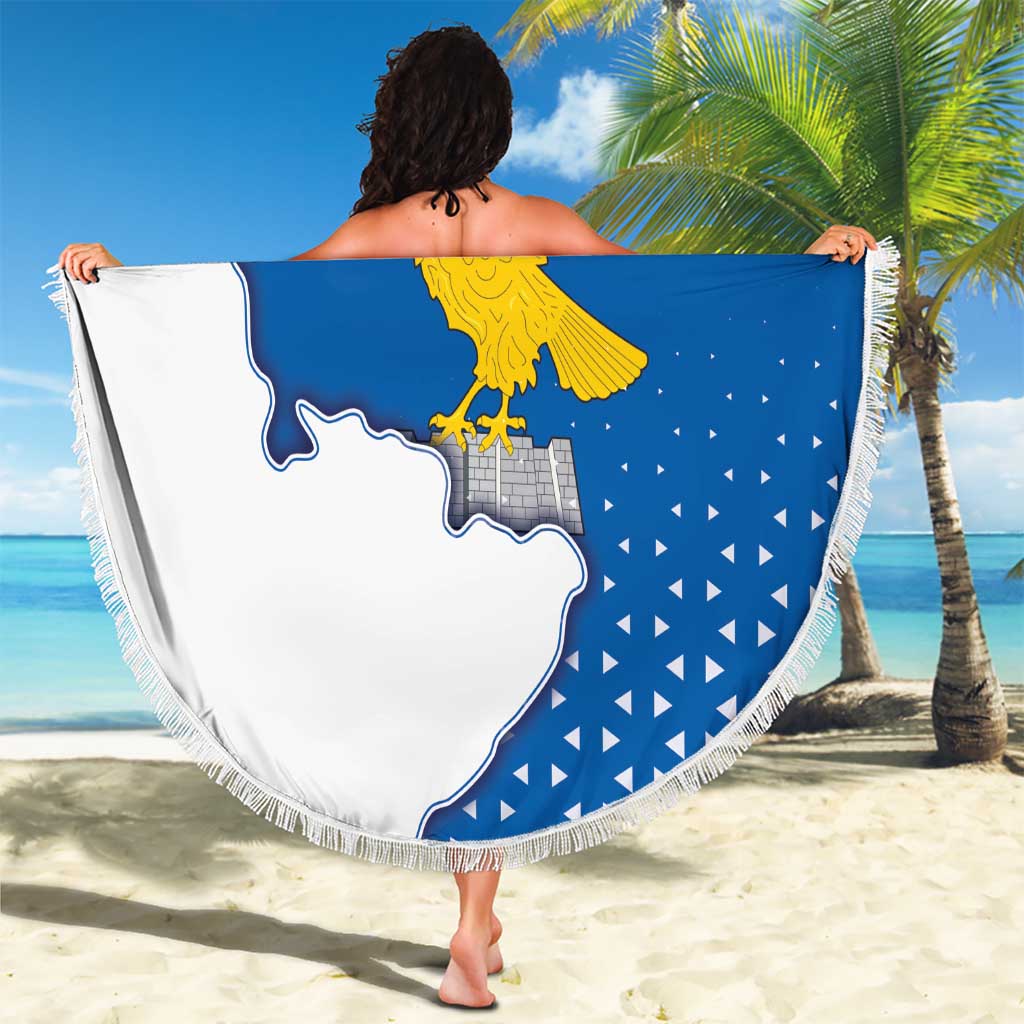 Italy Friuli-Venezia Giulia Beach Blanket Flag Vintage Style - Wonder Print Shop