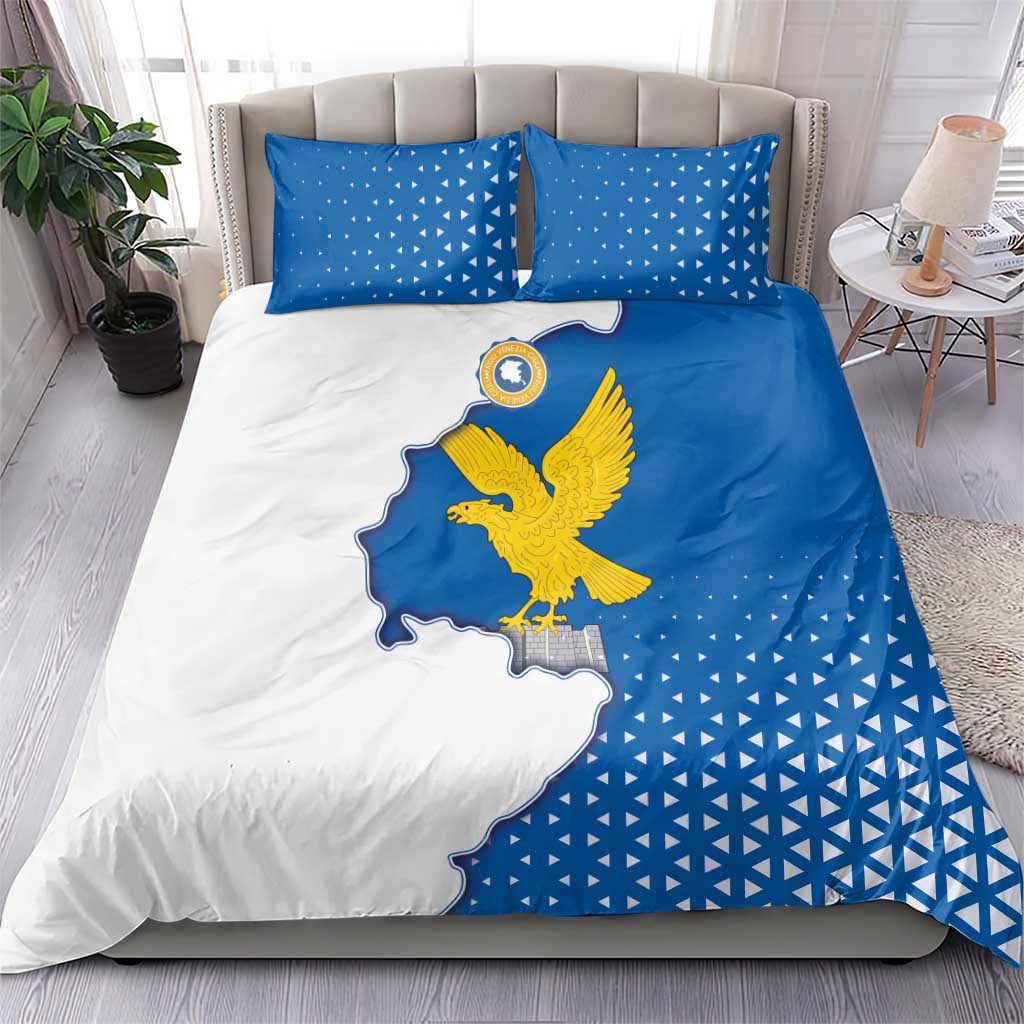Italy Friuli-Venezia Giulia Bedding Set Flag Vintage Style - Wonder Print Shop