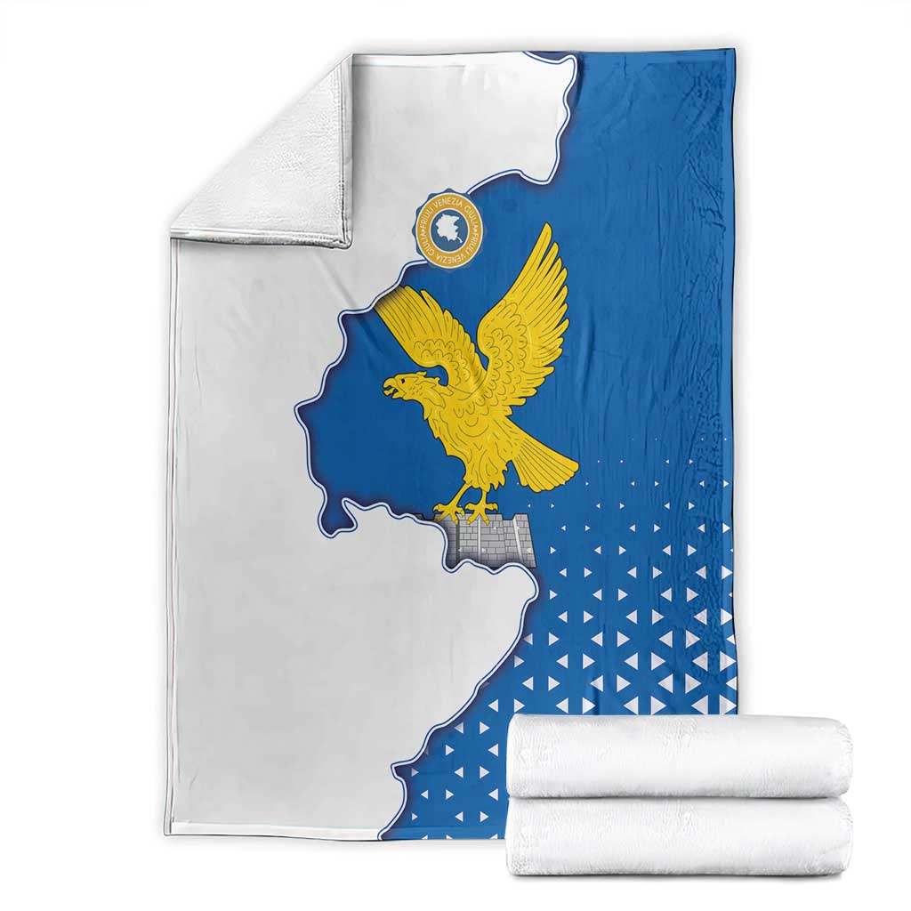 Italy Friuli-Venezia Giulia Blanket Flag Vintage Style - Wonder Print Shop