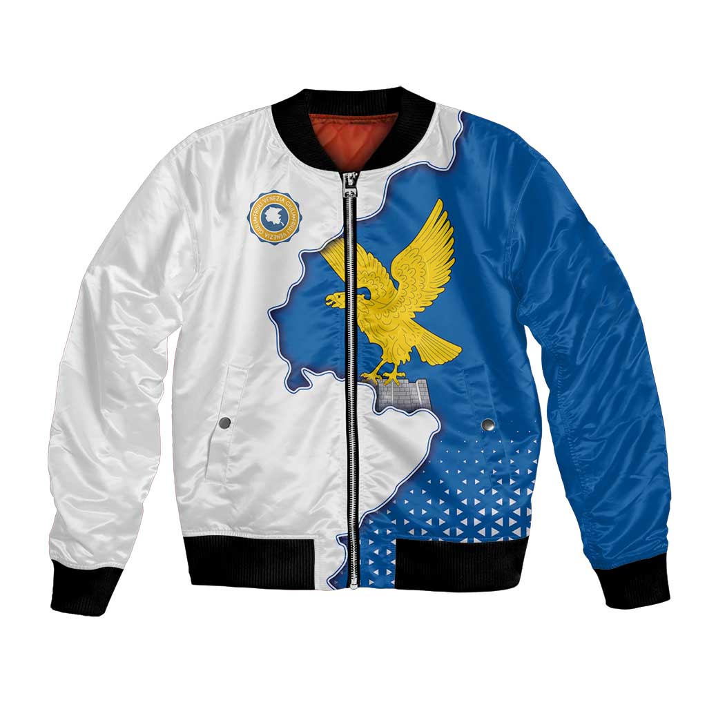 Italy Friuli-Venezia Giulia Bomber Jacket Flag Vintage Style - Wonder Print Shop